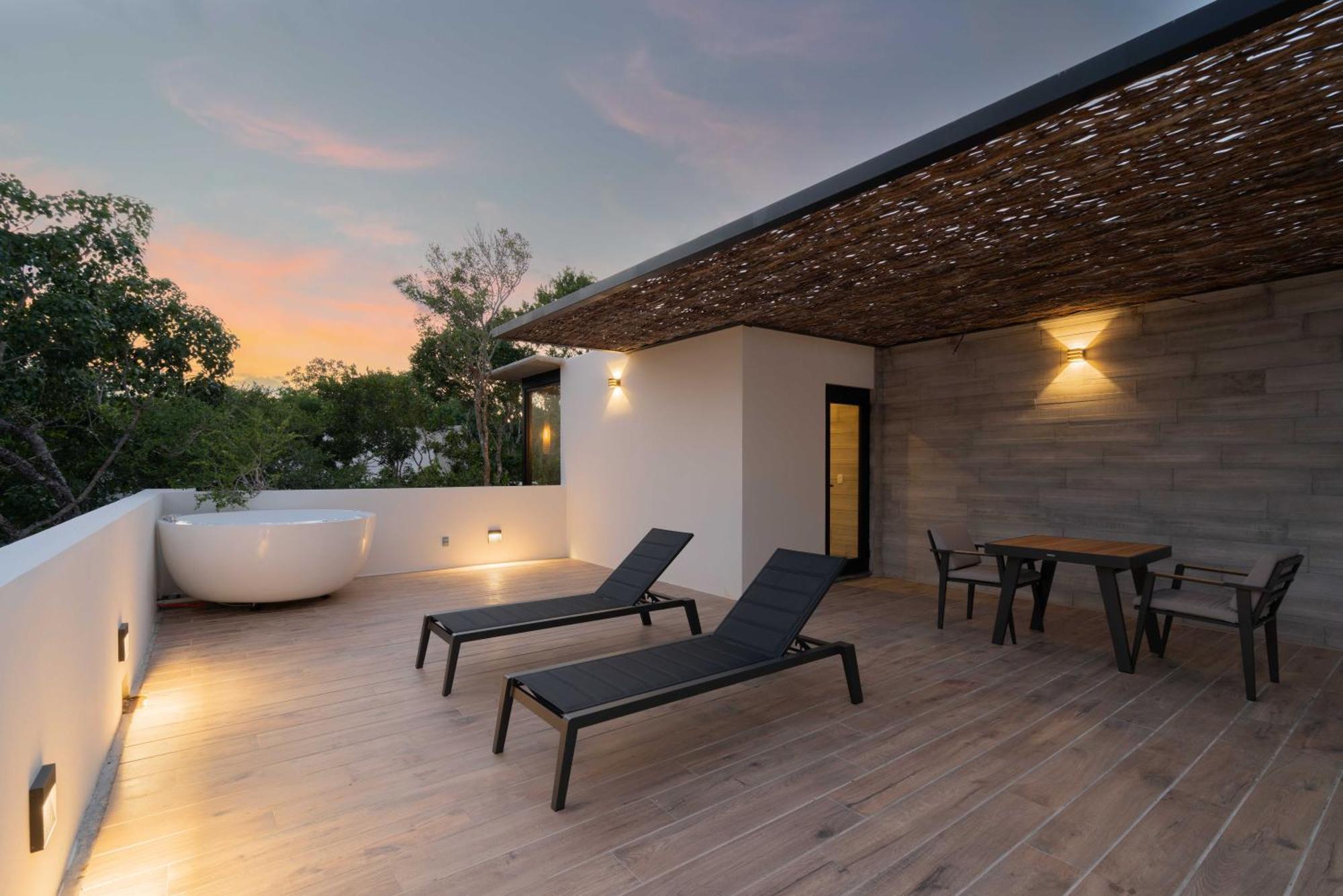 Twelve O'Clock - Luxury Villas Tulum Exterior foto